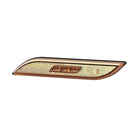 HELLA 2PS 013 305-171 Side Marker Light - Shapeline Style - LED - 12/24V - mounting - Lens Colour: Yellow - Cable: 250mm - Plug: AMP - left