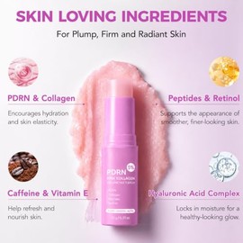 PDRN Pink Collagen Volume Multi Balm Stick, Volufiline Stick & NAD+ Skin Booster, Collagen Plumping Multi Balm for Face, Neck, Lips & Under Eyes (1 Pa
