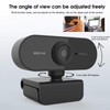 Estink 2K Auto Focus Webcam, Video Call Webcam, Built-in Microphone,