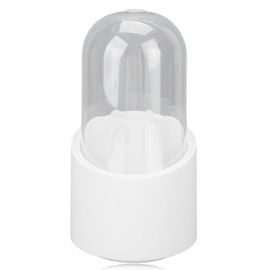Makeup Brush Holder 360 Degree Rotatable Large Capacity Dustproof Cosmetics Brush Storage