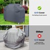 Kiafmol Grill Cover for Outdoor Grill 600D Heavy Duty 64Inch