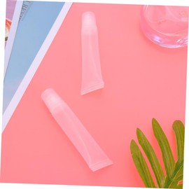 Healeved 40pcs Refillable Lip Cream Tubes Leak Squeezable Makeup Containers for Lip Balm DIY Cosmetic Sample Packing