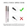 Music Flower Eyebrow Pencil Double Ended, Waterproof Natural Brow Enhancing