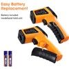 Infrared Thermometer Gun for Cooking, Laser Thermometer Temperature Gun with