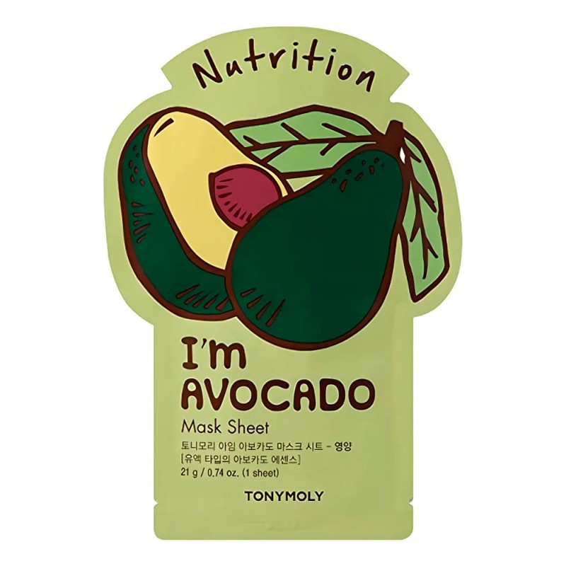 Mascarilla Facial Aguacate Nutricin Y Antiedadtonymoly Tipo de piel Seca