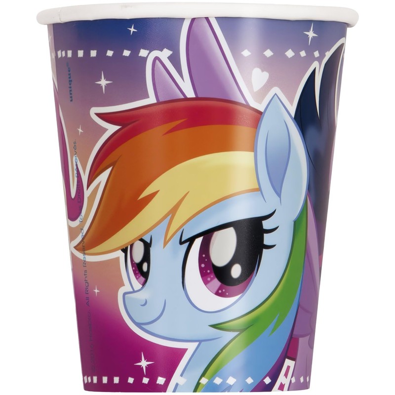 Unique 9oz My Little Pony Party Cups, 8ct, Multicolor