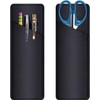 Magnetic Pen Holder, 2 Pack PU Leather Pencil Pouch For