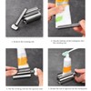 Toothpaste Tube Squeezer Stainless Steel Toothpaste Tube Wringer Toothpaste Roller