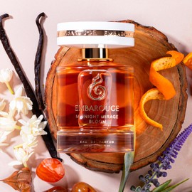 EMBAROUGE MIDNIGHT MIRAGE BLOOM Women's Fragrance | Perfume for Women | Chypre Top note | 100 ml pack | 3.4 Fl. Oz. | Amber and Fougere fragrance | Gift for Women | Eau de Parfum EDP