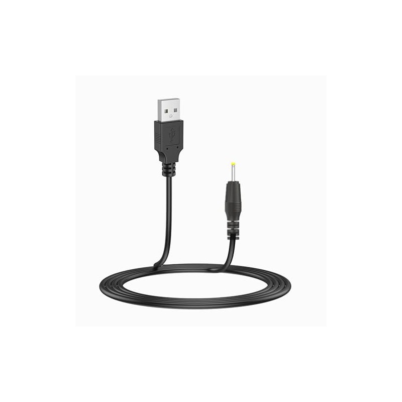 FITE ON USB DC Power Adapter Charger Cable Cord Compatible