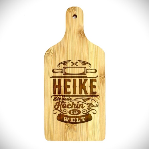 HEIKE 26.5 x 12 x 1 cm Serving Board Oiled