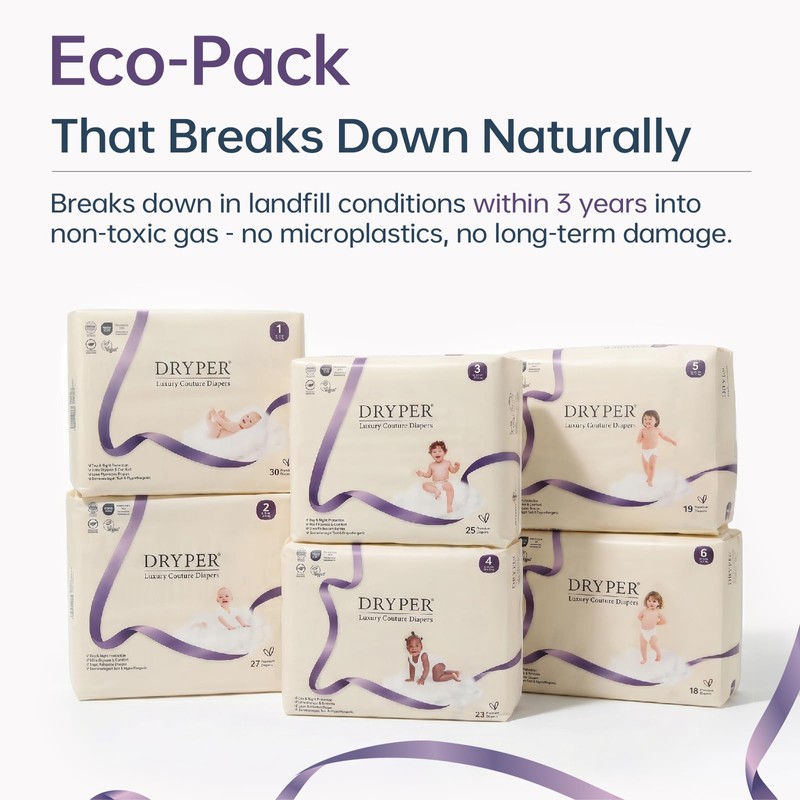 Trial Pack Baby Diapers - DRYPER Size 5 Diapers (28-39