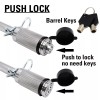 TowWorks 5/8" Trailer Hitch Locking Pin with Double Safety and