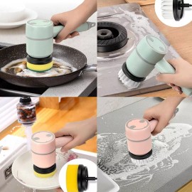 EGTMA Cepillo De Limpieza Eléctrico Recargable Para Baño Y Cocina
