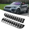 2pc Car Inner Rear Bumper Guard Protector Scuff Sill Plate