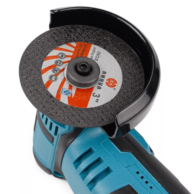 Zistel 12V Brushless Cordless Angle Grinder Set with Li-ion Battery