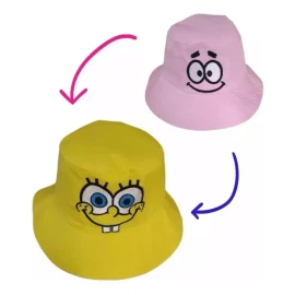 Codalis Gorro Bucket Verano Bob Esponja/patricio Doble Vista