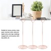 15PCS Table Number Holder 22cm Heart Shaped Iron Wire Picture