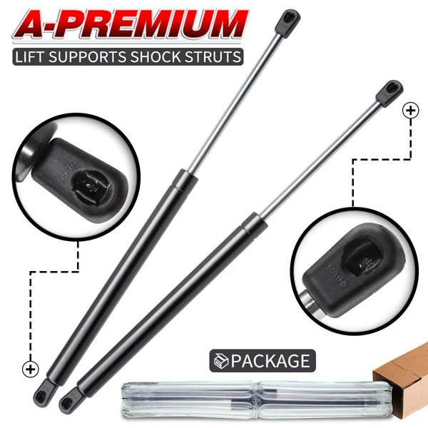 A-Premium Rear Window Lift Supports Shock Struts Replacement for Pontiac