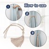 Dalababa Pack of 4 Curtain Holders, Tiebacks, Curtain Holders, Polyester