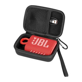 HYGJ Prodrocam Hard Protective Case Carrying Case Travel Case for JBL GO 3 Speaker Shockproof, Black lining, Modern