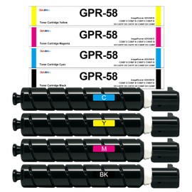 GPR-58 GPR58 Toner Replacement for Canon ImageRunner Advance C256iF II C256iF III C356iF II C356iF III DX C257iF DX C357iF DX C359IF DX C259IF Printer.