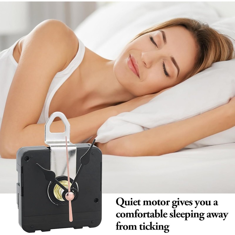 JRSHIRLEYLTD 2 Pieces Clock Movement Wall Miniature Clock Movements Clock