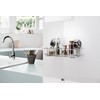 Compactor Bestlock Wall Mounted Small Kitchen Spice Rack, Suction Cup