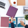 Mr. Pen- Plastic Folders with Pockets and Prong, 5 Pack,