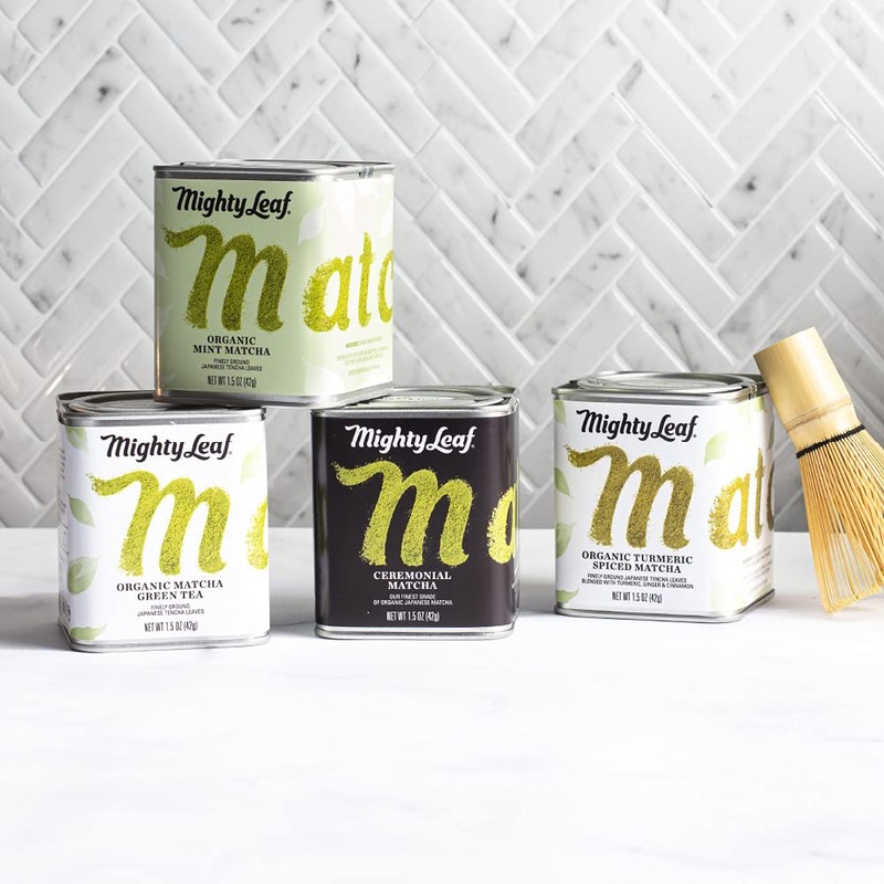 Mighty Leaf Tea, Organic Mint Matcha Green Tea Powder, 1.5