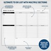 Weekly Planner Pad: To Do List Desk Notepad with Multiple