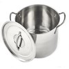 IMUSA USA Stainless Steel Stock Pot 20-Quart, Silver