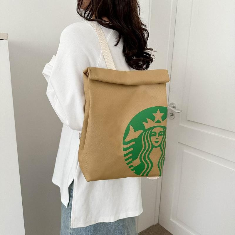 McDonalds Backpack Bag Funny Lightweight Knapsack Crossbody Shoulder Bag for