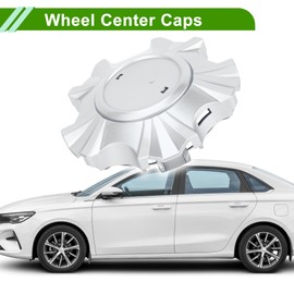 HOPESPANNER No.4260B60230 Wheel Center Caps Hub Caps Rim Center Caps for Lexus LX570 2013-2015 Silver Tone Wheel Caps Hubcap Center Covers Plastic 1 Pc