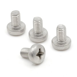 Mercedes Stainless Screws for Mercedes Sprinter 3500 License Plates (4pcs, Silver, Rear)