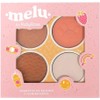 Paleta de rubores e iluminadores Cuarteto de Blushes Mely by