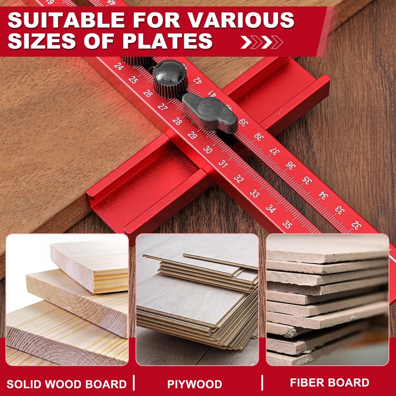 MorningRo 4 in 1 Router Milling Groove Bracket Aluminum Alloy