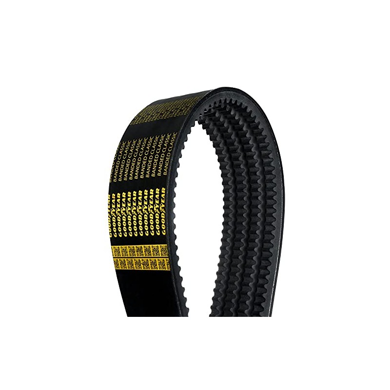 Goodyear 5/BX51 Classic Cogged Banded Industrial V-Belt, BX Profile, 5