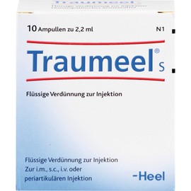 Traumeel S Ampoules Pack of 10
