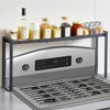VEVOR Over the Stove Shelf, Adjustable 27-33Inch Spice Organizer, 4