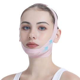 Face Jawline Shaper Lift Tape Chin V Line Lifting Mask Strap for Double Chin Strap Face Reducer Slimming for Women