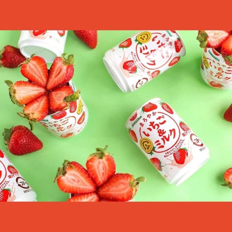 Sangaria Royal Milk Tea and Strawberry Milk | 6 pack
