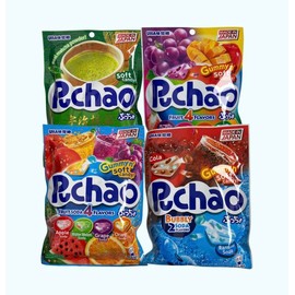 UHA Puchao Candy - Flavors: Peach, Yogurt Flavor