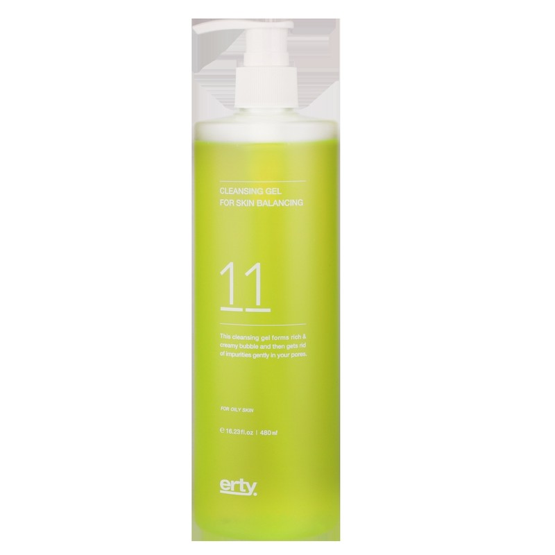 Erti 11 Cleansing Gel Poskin 480ml Gel Cleansing / 에르띠