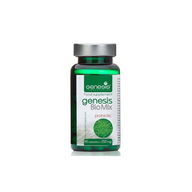 Genesis Biomix Probiotic with Lactobacillus and Bifidobacterium Strains May Support