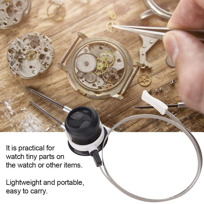 Rotekt 10X Eye Magnifier Tool Magnifying Glass Loupe Lens Watch