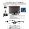 Inspired LED Universal TV Backlight Kit for up to 72"