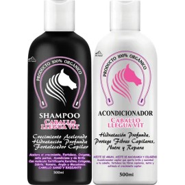 Shampoo Extracto Cola De Caballo  Acondicionador Argan-maca                                                                                           