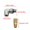 LVOUP Compatible for Ford Powerstroke Diesel 7.3 Fuel Pressure Tester/Adapter