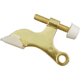 Brass Adjustable Hinge Pin Stop with Foot